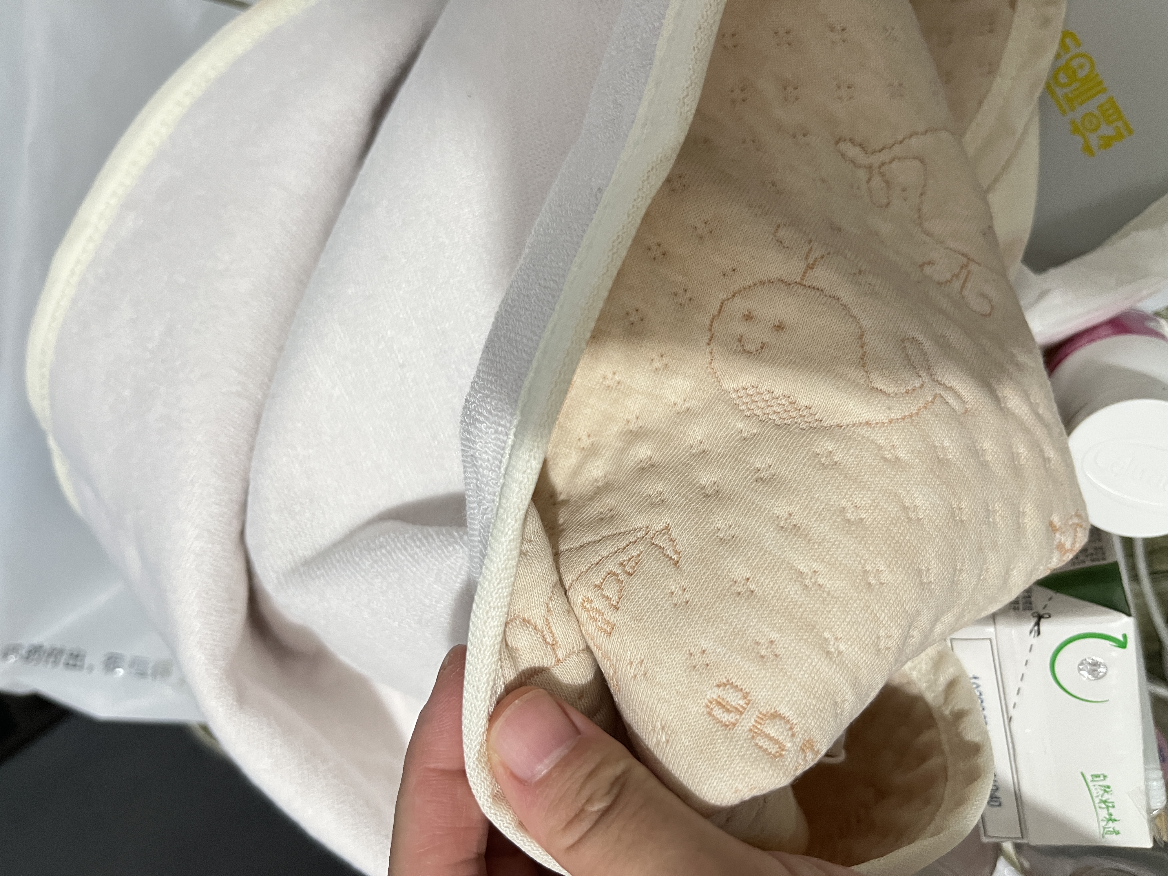 婧麒（JOYNCLEON）隔尿垫婴儿童防水可洗透气大尺寸床单宝宝床垫 50*70cm 实拍图