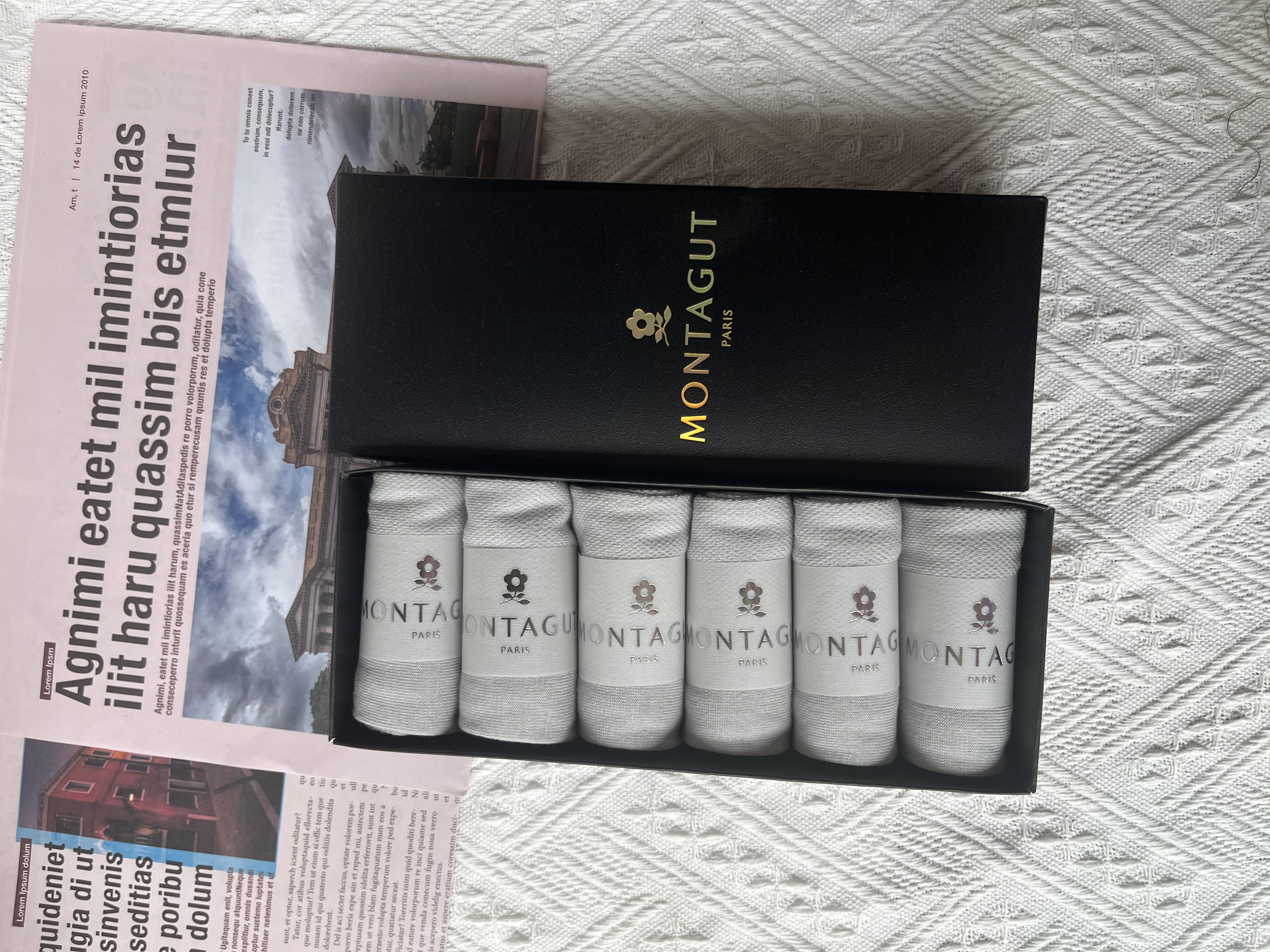 梦特娇袜子男士夏季100%纯棉薄款网眼透气吸汗中筒袜抗菌防臭夏天商务袜 实拍图