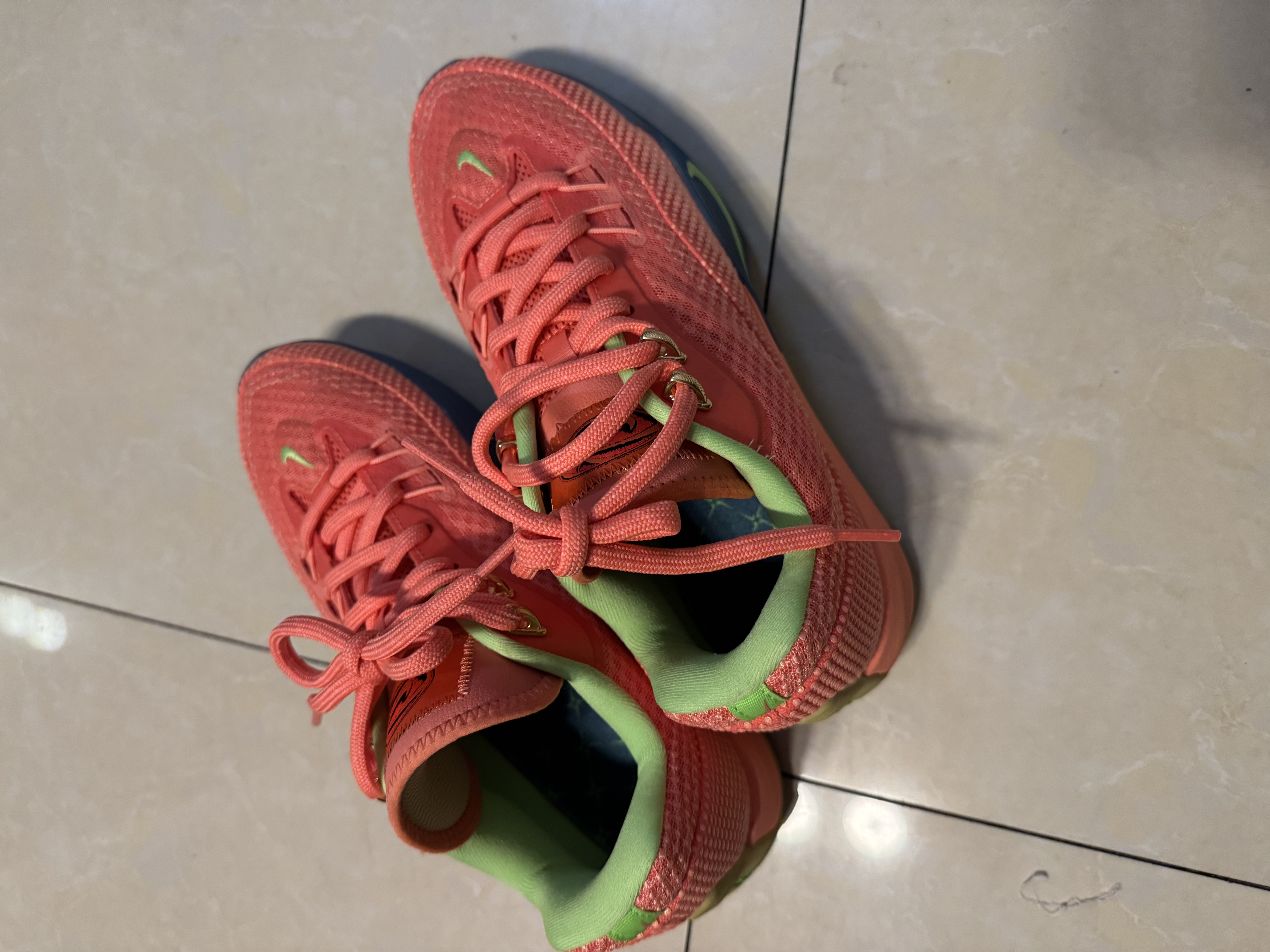 耐克NIKE男子耐磨实战篮球鞋  S.T. FLARE运动鞋HF0232-602红蓝43 实拍图