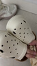 巴布豆童鞋男童夏季软底洞洞鞋儿童拖鞋117542169米/淡棕30-31 实拍图