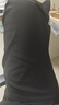 回力裤子夏季男薄款冰丝裤速干休闲裤百搭男裤透气运动裤男黑色L 实拍图