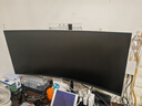 AMZFAST 34英寸240Hz带鱼屏21:9准4K超清WQHD1500R曲面 HDR400游戏电竞HDMI2.1升降显示器白色 迅龙G34C8S 实拍图