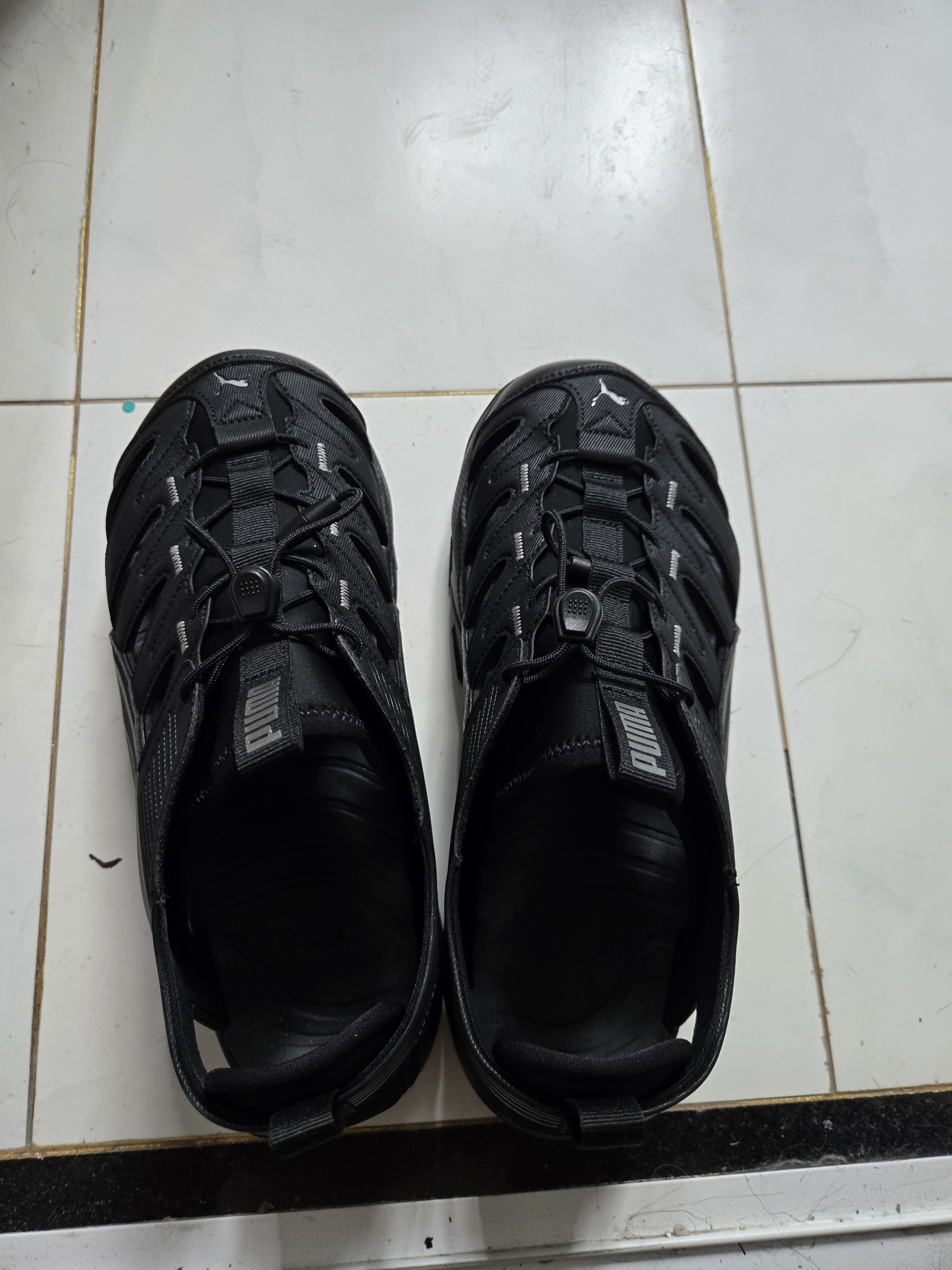 彪马PUMA 透气洞洞鞋运动凉鞋男女夏季休闲鞋RS-SANDAL 405253 43 实拍图