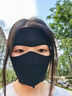 奥克云夏季全脸防护面罩女士防紫外线防晒口罩2026新款透气医美遮脸2只 实拍图
