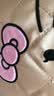 野兽派家居（tbh）三丽鸥Hello Kitty大号绗缝旅行收纳袋手提大容量洗漱包 粉色豹纹 实拍图