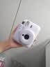 富士（FUJIFILM）instax mini12一次成像相机 立拍立得一次成像相机拍立得相机 Mini12绣球蓝（下方可选套餐） ins套=相机+10相纸+壳+册(热销） 实拍图