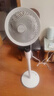 艾美特（AIRMATE）【天鹅MAX】空气循环扇直流变频家用大风力电风扇卧室轻音一级能效负离子净化语音落地扇 SRDI151 实拍图