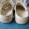 卡骆驰（CROCS）白鹿同款经典云朵洞洞鞋时尚百搭女鞋花园鞋沙滩鞋|206750 骨白色-2Y2(含智必星) 36 /37(230mm) 实拍图
