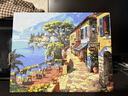 好久不见数字油画diy风景花卉手绘油画填色客厅装饰画儿童手工画挂画 实拍图