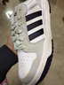 adidas ENTRAP美式校园风运动少年感复古篮球风板鞋男女阿迪达斯 白色/暗银金属/树脂黄   40 实拍图
