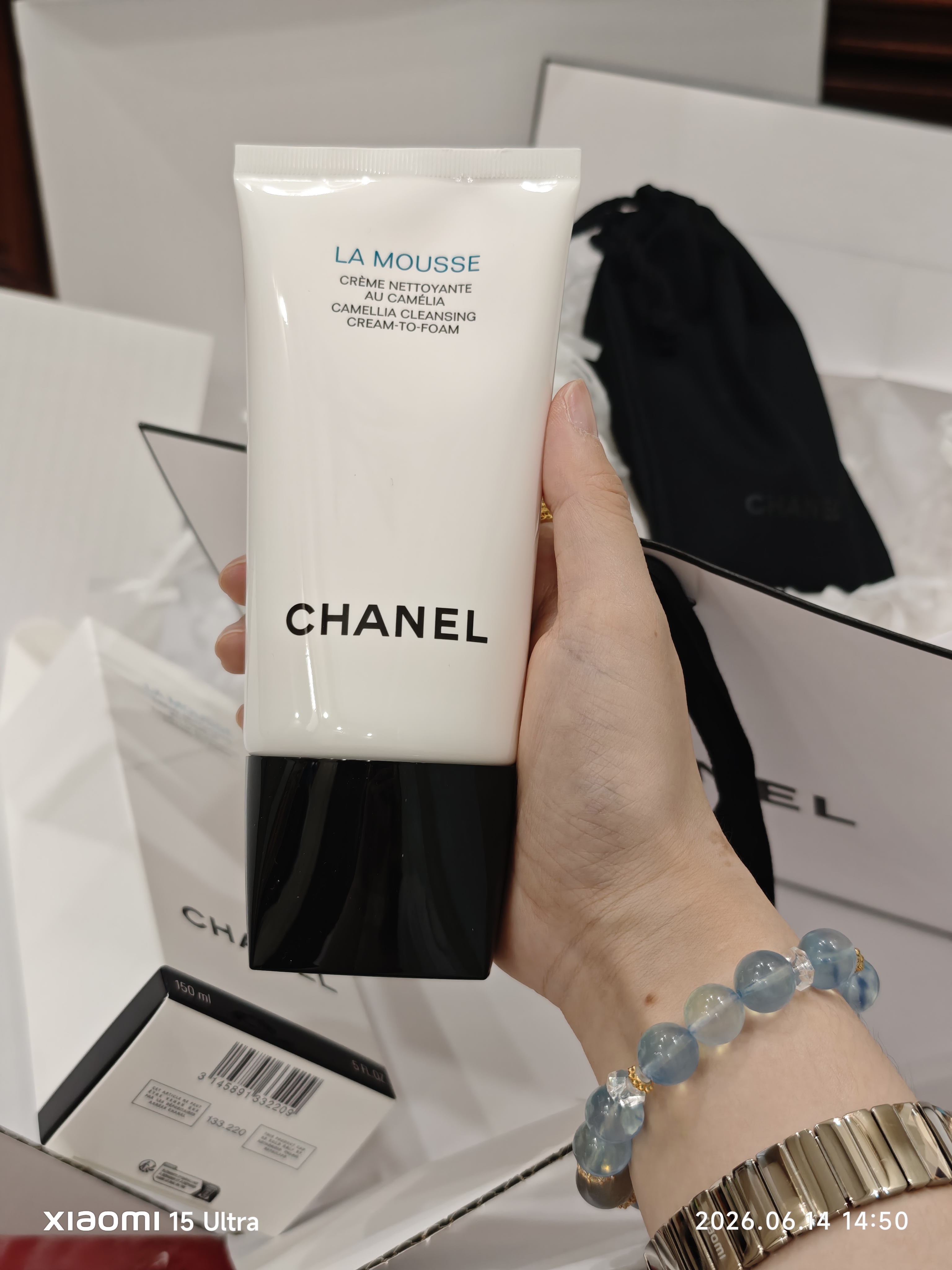 CHANEL【官方正品】香奈儿山茶花泡沫保湿洁面乳 洗面奶 柔和清洁 礼物 150ml 实拍图