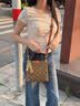 纪诗哲轻奢包包女包2026年新款单肩包女士斜挎水桶包生日礼物送女友老婆 棕色｜配灵动狐狸挂饰｜品牌礼盒装 女生包包洋气小众时尚百搭高级感实用情人节纪念日礼物 实拍图