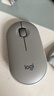 罗技（Logitech）LOGITECH PEBBLE 无线蓝牙鼠标 静音鼠标 办公鹅卵石造型 轻薄便携 时尚小巧 烟云灰 实拍图