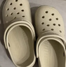 名创优品（MINISO）洞洞鞋男女夏季外穿沙滩凉鞋防滑厚底踩屎感包头凉拖鞋骨白44-45 实拍图