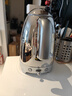 SMEG/斯麦格复古电热水壶KLF04烧水养生壶大容量家用不锈钢恒温泡茶咖啡自动断电保温生日乔迁新婚礼物 1.7L 电镀银色 实拍图