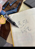 英雄（HERO） 钢笔359B 正姿练字签字笔男女小学生3-6年级可换墨囊生日礼物孩儿童  EF尖 黑砂 实拍图