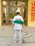 G.duck童装男童套装夏装新款儿童夏季套装男大童休闲运动服装小学生衣服 墨绿色 120 建议110-120cm年龄6-7 实拍图