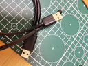 绿联Micro USB3.0数据连接线 移动硬盘盒高速传输线 适用东芝希捷西数移动硬盘 双供电0.5米 10898 实拍图