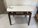 全友家居 可伸缩功能岩板餐桌客厅家用4-6人小户型吃饭桌子轻奢高级感 实拍图