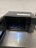 美的（Midea）微波炉烤箱一体机 小型家用平板易洁烧烤智能解冻20升微波炉  光波加热 钻石背板（M1-L201B二代） 实拍图