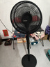 美的（Midea）【超级单品】七叶轻音立式电风扇家用柔风落地扇台式桌面小型风扇大风量节能摇头宿舍电扇 SAF30AB 实拍图