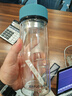 富光 男女士双层玻璃杯 高硼硅泡茶杯 茶水分离水杯带茶隔杯子500ml 实拍图
