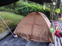 牧高笛（MOBIGARDEN）冷山3帐篷 户外露营徒步防风防雨三人帐篷 NXZQU61008 暖沙色 实拍图
