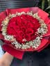 幽客玉品鲜花速递红玫瑰花束表白送女友老婆生日礼物全国同城配送 33朵红玫瑰花束—女王款 实拍图