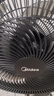 美的（Midea）【超级单品】七叶轻音立式电风扇家用柔风落地扇台式桌面小型风扇大风量节能摇头宿舍电扇 SAF30AB 实拍图