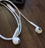 纽曼（Newmine）【金榜】NM-LK06 半入耳式线控有线耳机 手机耳机 音乐耳机 3.5mm接口 电脑笔记本手机适用 白色 实拍图