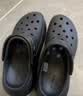 卡骆驰（CROCS）男女泡芙洞洞鞋户外休闲时尚厚底一脚蹬沙滩鞋 207521-001 38-39 实拍图