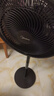 美的（Midea）【超级单品】七叶轻音立式电风扇家用柔风落地扇台式桌面小型风扇大风量节能摇头宿舍电扇 SAF30AB 实拍图