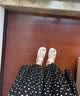 卡骆驰（CROCS）白鹿同款经典芭蕾鞋舒适轻便休闲鞋女鞋|211994 石英粉-6UR 35 (220mm) 实拍图