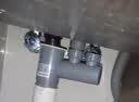 潜水艇下水三通洗衣机下水三通阳台排水管三通洗衣机台盆三通接水盆 接洗手盆+洗衣机排水排水 实拍图