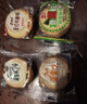 誓言果果味威化饼干草莓苹果味双色夹心饼干批发整箱办公室充饥代餐3斤 实拍图