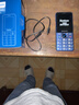 飞利浦（PHILIPS）E568A 宝石蓝 移动联通电信4G全网通 老年人手机智能 超长待机儿童功能学生手机 大字大声直板按键 实拍图