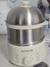 九阳（Joyoung）蒸蛋器 煮蛋器 定时 自动断电安心用 小型316L不锈钢多功能 双层蒸煮鸡蛋早餐神器ZD14-GE330 实拍图