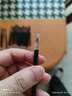 得力（deli）上上签趣味自勉刷题笔笔芯 0.5mmST笔头学生刷题笔考试笔笔芯 黑色20支/盒SE293高考考试 实拍图