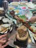 冰石美柿柿如意摆件轻奢高档客厅中式酒柜办公室乔迁之喜搬家礼物装饰品 【柿柿如意】金箔水晶葫芦摆件礼盒款 实拍图