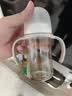 贝亲（Pigeon）自然离乳PPSU重力球吸管奶瓶 双把手240mL6月+(附带6月+12月奶嘴) 实拍图