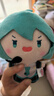灵动创想初音未来Miku马尾甩甩fufu周边玩偶毛绒公仔生日礼物凶凶款 实拍图