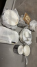 京东京造 碗盘餐具整套 景德镇碗具碟子套装乔迁之喜陶瓷礼盒金枝玉叶78头 实拍图