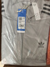 adidas宽松日常舒适运动夹克外套男女春季新款阿迪达斯官方三叶草   浅灰 (推荐选大一码)   XL 实拍图