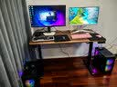 华硕VG27AQL5A-W 27英寸显示器2K 180Hz显示器210Hz FastIPS FreeSync 0.3ms响应HDR400 实拍图