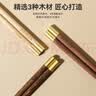 玉米（CORN）儿童筷子实木6一12岁二段3 4防滑宝宝园快子饭盒 实拍图