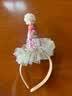 仕彩生日帽头饰小女孩生日礼物公主派对拍照道具氛围场景布置可爱发箍 实拍图