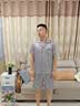 俞兆林冰丝男士睡衣夏季薄款短袖短裤家居服男生夏天大码26年新款套装 NSCBF-银灰色 【短袖短裤套装】 XL 男【推荐120-140斤】 实拍图