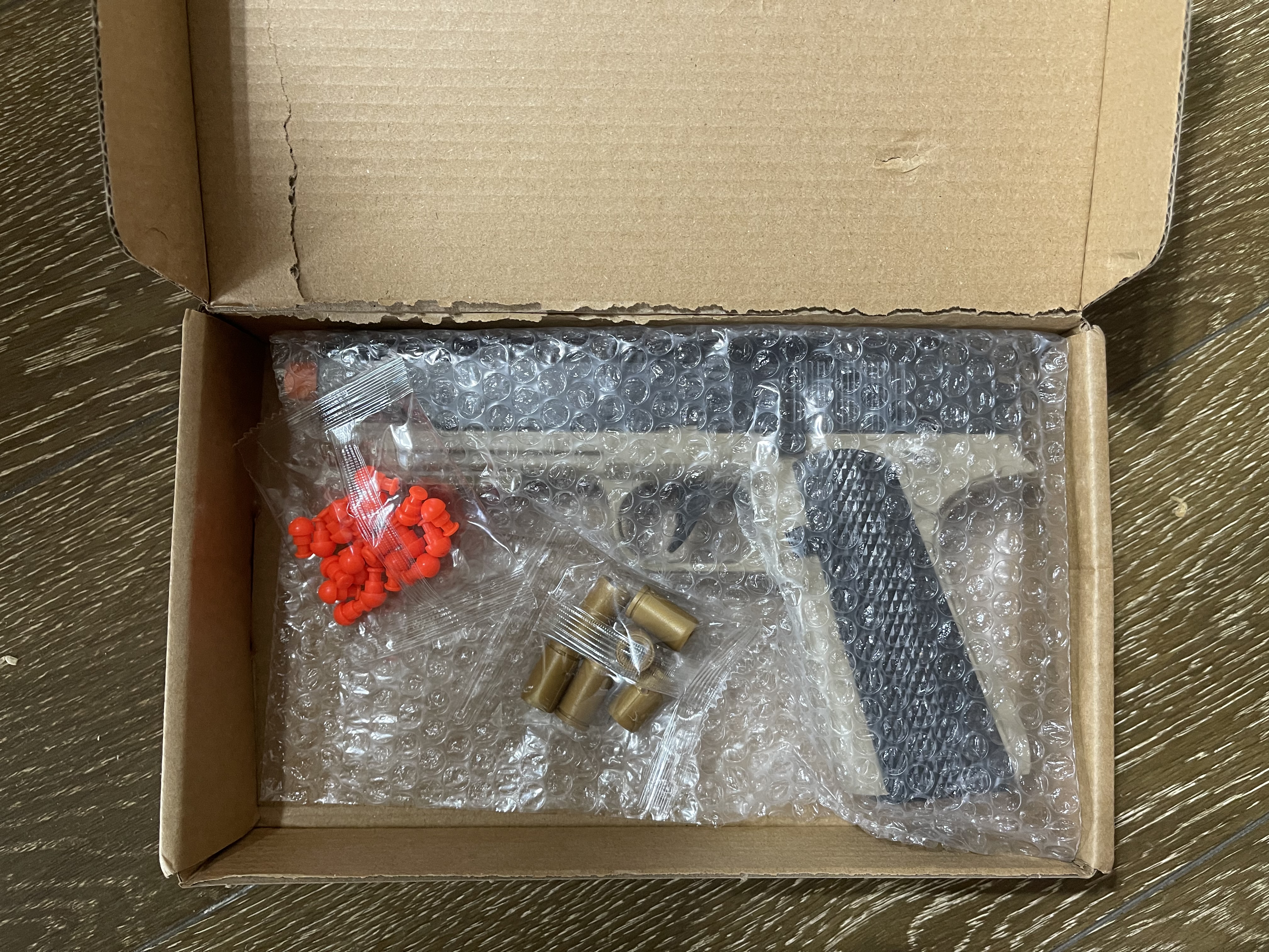 途象 儿童玩具枪M1911手枪黑沙连发抛壳软弹枪可发射玩具男孩生日礼物 实拍图
