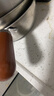 特厚不锈钢平底锅奶锅电磁炉通用不粘锅辅食锅汤锅煮锅蒸锅汤锅 17cm双耳木柄锅 实拍图
