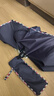 天堂伞 加大雨伞三折 经典商务伞格纹10骨加大雨伞男女 藏青 实拍图